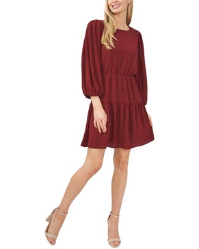 CeCe Tiered Ruffle Dress