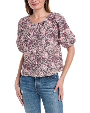 Lilla P Elbow Sleeve Blouse