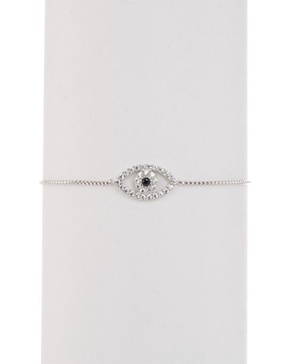 ADORNIA Crystal Lariat Bracelet