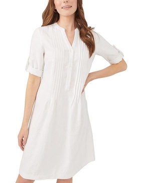 J.McLaughlin Solid Riviera Linen Dress