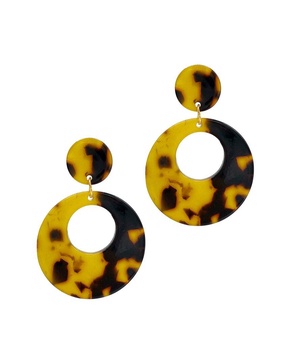 Adornia 14K Plated Statement Earrings