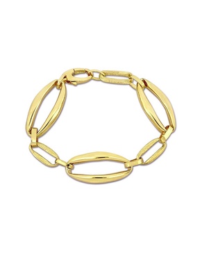 14K Italian Gold Link Bracelet