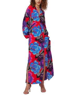 kason silk-blend dress
