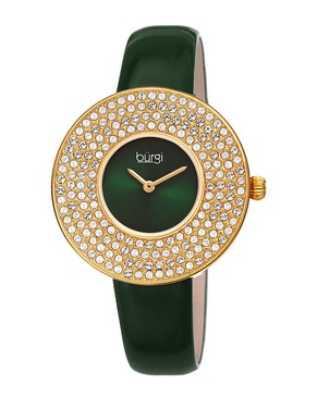 Burgi Women's Patent Watch