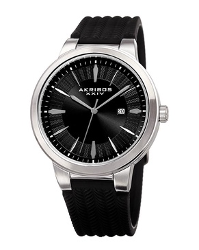 Akribos XXIV Men's Silicon Watch