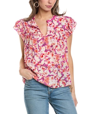 ba&sh Keyhole Blouse