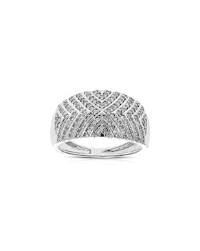 Amairah Silver 0.50 ct. tw. Lab-Grown Diamond Ring