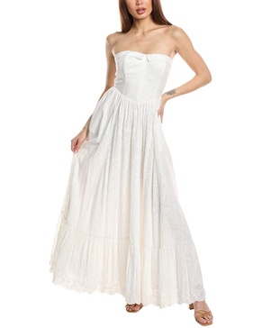 Hemant & Nandita Corseted Maxi Dress