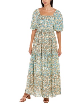 happy maxi dress