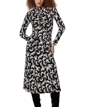 emanuelle wool-blend dress