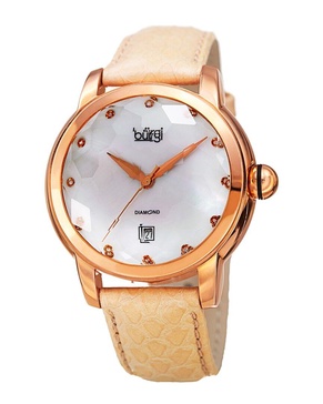 Burgi Women's Casual Diamond Watch