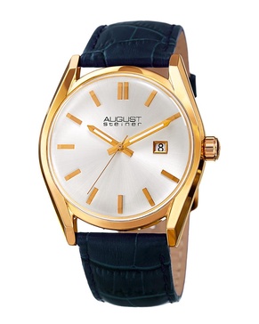 Akribos XXIV August Steiner Women's Genuine Leather Watch