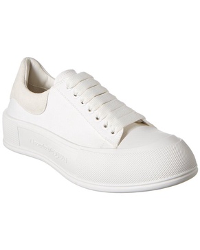 Alexander McQueen Deck Plimsoll Canvas Sneaker