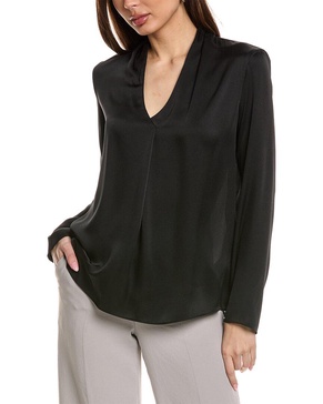 front pleat top