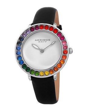 Akribos XXIV Women's Leather Watch