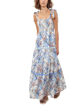 Hale Bob Embroidered Maxi Dress