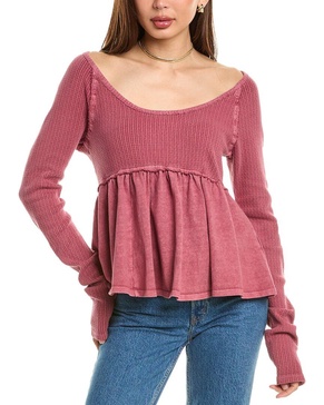 Free People Found Your Babydoll Top