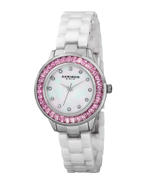 Akribos XXIV Women's Ceramic Watch\t