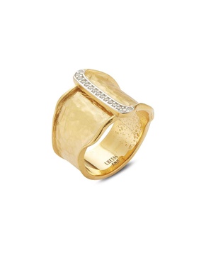 I. Reiss 14K 0.09 ct. tw. Diamond Cuff Ring