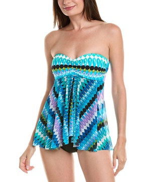 Profile by Gottex Bandeau One-Piece