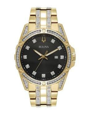Bulova Men's Crystal Watch