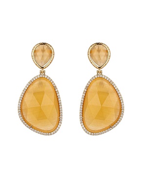 Eye Candy LA The Luxe Collection CZ Anys Drop Earrings