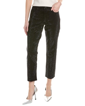 AllSaints Rali Black Sparkle Straight Jean