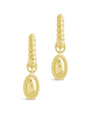Sterling Forever 14K Plated Hartley Earrings