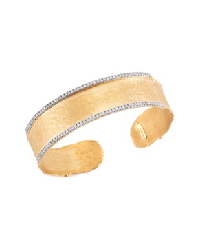 I. Reiss 14K 0.80 ct. tw. Diamond Cuff