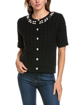 cable knit cardigan