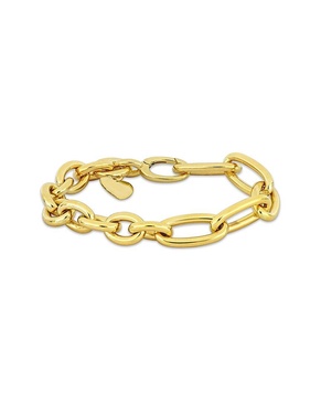 14K Italian Gold Heart Bracelet