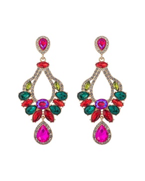 Eye Candy LA The Luxe Collection Crystal Statement Earrings