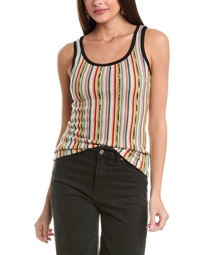 M Missoni Ribbed Wool Tank