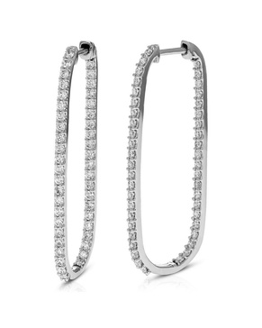 Amairah 14K 1.50 ct. tw. Lab-Grown Diamond Hoops
