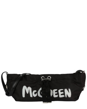 Alexander McQueen The Bundle Mini Nylon Shoulder Bag