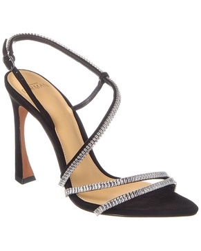 alana zircone 100 leather sandal black