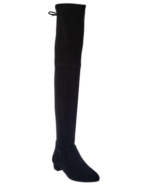 Stuart Weitzman Genna 25 Suede Over-The-Knee Boot