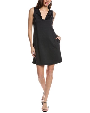 Tommy Bahama Solid Split Neck Spa Dress