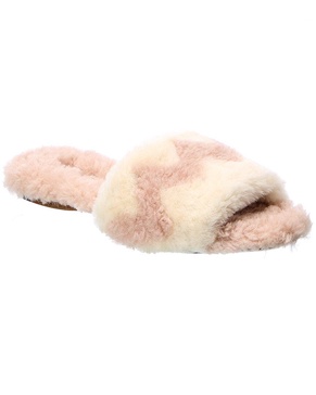 Aquazzura Nomade Shearling Sandal