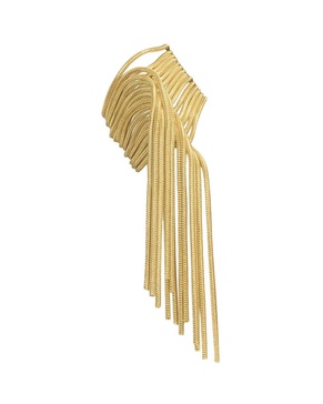 ADORNIA 14K Plated Textured Chain Bracelet
