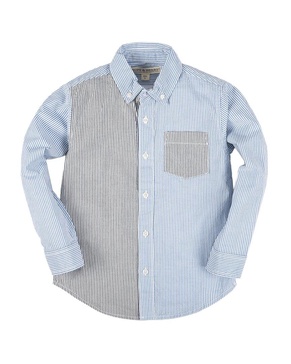mixed stripe shirt