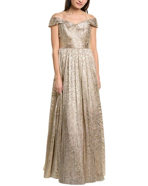 off the shoulder gown