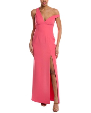 BCBGMAXAZRIA Column Gown