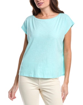 bateau neck boxy top