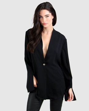 sheer genius lightweight blazer
