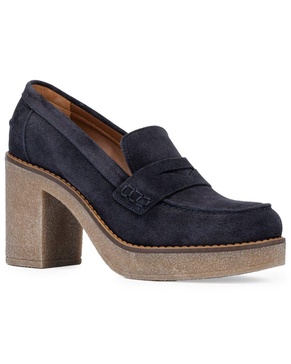 caprie weatherproof suede pump