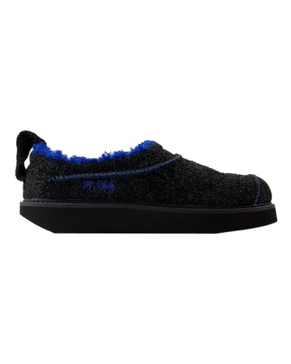 slides slip on - ader error - leather - black