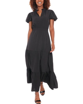 tiered maxi dress