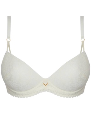 women's seduction contour bra in ecru nacre