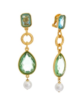 ben-amun plated clip-on earrings